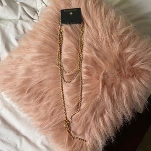 Brand new with tags gold necklace